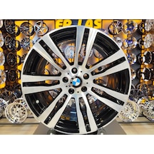 4 Adet Bmw 10-11 20 5 120 Et37 72.6 Black Mack Jant Revize Edilmiş Takım