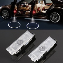 Sones 2 Pcs Dc12v 1.5 W Araba Kapı Logosu Işık Marka Gölge Işıkları Nezaket Lambası Alfa Romeo İçin