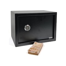 Para Kasası Anahtarlı Çelik Kasa 25X35X25Cm 2 Boy Cf009 25X35X25 - Cf009