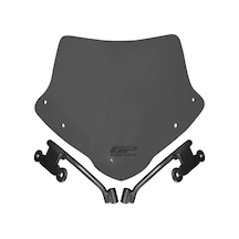 Gp Kompozit Honda Cb500f 2014-2020 Uyumlu Kısa Ön Cam Füme 30cm