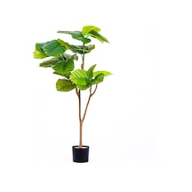 The Mia Yapay Ficus Umbellata Ağacı Yeşil 120 Cm