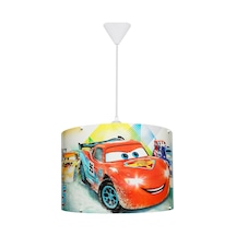 Ykc Şimşek Mcqeen Cars Çocuk Odası Panorama Sarkıt-Lisanslı
