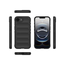 Apple Uyumlu   iPhone 16e Kılıf Optimum Silikon - Lacivert