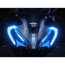Cf Moto450 Sr Sefaf Gündüz Led Sticker Folyo Kaplama