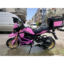 Yuki Hammer 50cc Ön Koruma Demiri Mor Renk Uyumlu