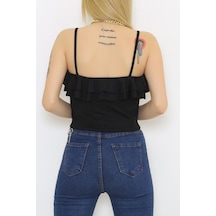 Zhlbutik Yaka Fırfırlı Bluz Atlet 001