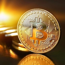Bitcoin Hatıra, Altın Bitcoin Jetonu, Bitcoin Bitcoin, 1 Açık Ahşap