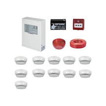 Teknim Yangın Alarm Sistemi Seti 11 Li Kablo Dahil