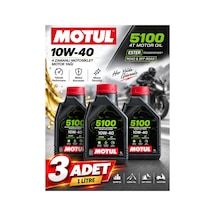 Motul 5100 10w-40 4t Motosiklet Motor Yağı 1 Litre 3 Adet