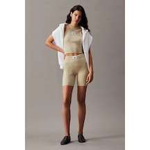 Calvin Klein Kadın Tayt-j20j223138 Yeşil