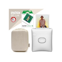 Fujifilm Instax SQ Link Ex D Akıllı Telefon Yazıcısı + Seti 3 Beyaz