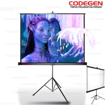 Codegen Tx-20 200x200 Ayaklı Projeksiyon Perdesi