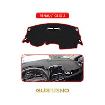 Renault Clio 4torpido Koruma Halısı Kırmızı Kenar