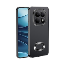 Xiaomi Redmi Note 15 5g Kılıf Kamera Lens Korumalı Logo Gösteren İnce Hafif Cherena Siyah