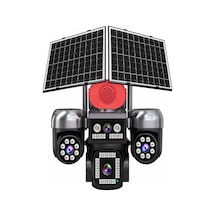 S446 4 Kameralı 3 Ptz 4g Solar Kamera