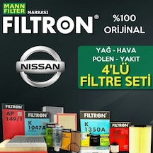 Nissan Qashqai 1.5 Dcı Mann Filtron Filtre Bakım Seti 2007-2013 (495301084)