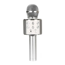 Kablosuz Bluetooth Karaoke Mikrofon Hoparlör Şarj Edilebilir El