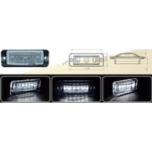 6 Ledli Travego Plaka Lamba Su Geçirmez 24 Volt 2 Adet 405515815