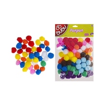 Bu-bu 100'lü 2 Cm Renkli Ponpon Bu-bu00109 Genel