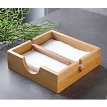 Bambu Peçetelik 18x5 Ahşap