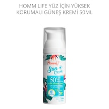 Homm Life Yüz İçin Yüksek Korumalı Güneş Kremi