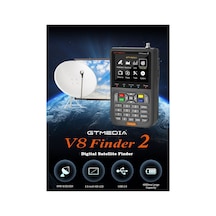 Uydu Yön Bulucu Gtmedia V8 Finder 2 Canlı Görüntü Izleme+şarjlı+taşıma Çantalı - 547327677