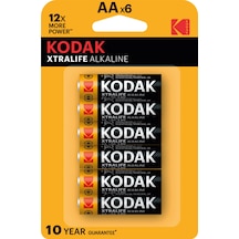Kodak Xtralife Alkalin Kalem Pil Aa 4+2 4 Adet