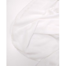 Kırık Beyaz Krep Şifon Kumaş Elbiselik & Bluzluk 140x350cm-12836