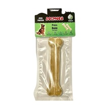 Dogmozz Premium Deri Pres Natural Köpek Kemiği 22 CM