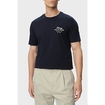 Tommy Hilfiger Logolu % 100 Pamuk Regular Fit Bisiklet Yaka T Shirt Erkek T Shirt Mw0mw43224 Dw5 Lacivert