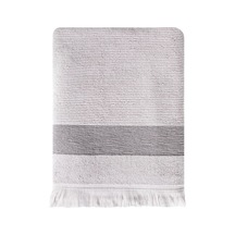 Borla Gri Banyo Havlusu 90x150 Çok Renkli
