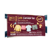 Çelik Çamaşır İpi 10 Mt 3lü Paket 34 x 45