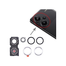 Xiaomi Redmi Note 13 Pro+ Plus Kamera Lensi Cam Çerçeveli Full 23090ra98c, 23090ra98g