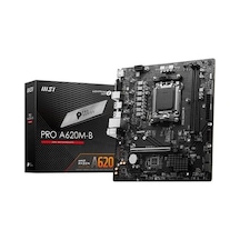 Msı Pro A620m-b Ddr5 Hdmı Pcıe 4.0 Am5 Matx-213707