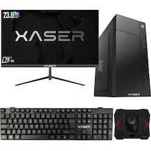 Xaser XSR562 i5-12400F 8 GB 512 GB M.2 NVMe SSD 2 GB GT610 23.8" Dos Masaüstü Bilgisayar