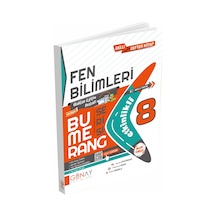 Günay Yayınları 8. Sınıf Bumerang Fen Bilimleri Akıllı Defter Kit