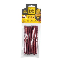 Delibon Kalın Deri Burgu Çubuk Kemik Köpek Ödülü Orta Boy Barbekü 12'li