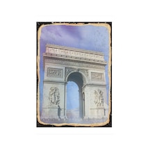 Bedeko Paris Dekoratif Ahşap Tablo 25 Cm X 35 Cm
