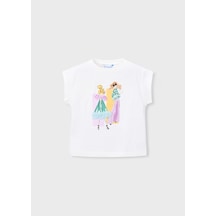 Mayoral Kız Çocuk T-shirt 3005 Lila