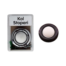 5 Adet Tempo Kapı Kolu Stoperi Kapı Duvar Tamponu Kol Tamponu Krom