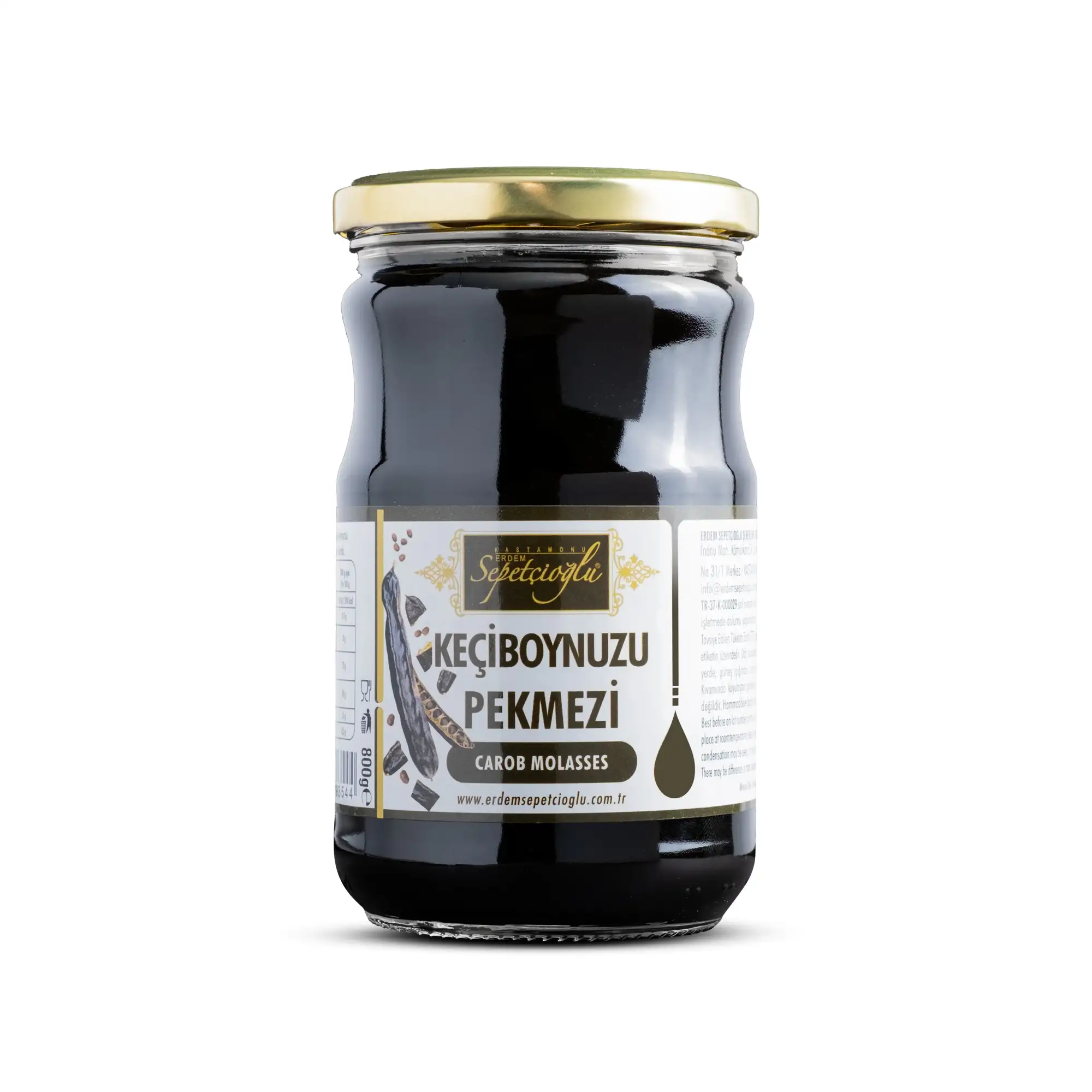 Sepetçioğlu Kastamonu Meşhur Keçiboynuzu Pekmezi 800 G