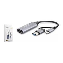 Hadron Hdx7844 Hdmı Vıdeo Capture Type-c+usb To 4k 30hz