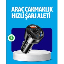 Mey İthalat 55w Güçlü Araç Şarj Cihazı Power Delivery Destekli