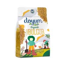 Doyum Organik Pilavlık Bulgur 1 Kg - Geleneksel Lezzet 3'li Ekonomik Paket - 3 Adet Tarı