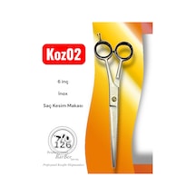 Koz02 Profesyonel Saç Sakal Kesim Makası - 6 İnç