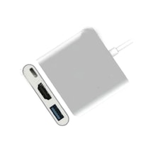 Usb 3.1 Type C To Hdmı Usb 3.0 4962A Çevirici Dönüştürücü Adaptor