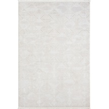 Vista Krem Halı Akrilik Halı Yumuşak Dokulu Salon Oturma Odası Yatak Odası Halısı 5116 Krem