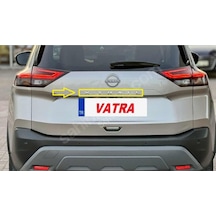X-trail 1.5 Dıg-t Skypack 2022-2024 Uyumlu Yeni Nesil X-trail Krom Bagaj Yazısı 3m 3d Abs