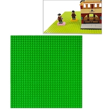 32 x 32 Küçük Parça Dıy Yapı Taşı Alt Plaka 25.5 x 25.5 CM Yapı Taşı Duvar Aksesuarları Oyuncaklar Yeşil