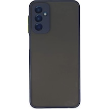 Newface Samsung Galaxy M13 Kılıf Montreal Silikon Kapak - Lacivert